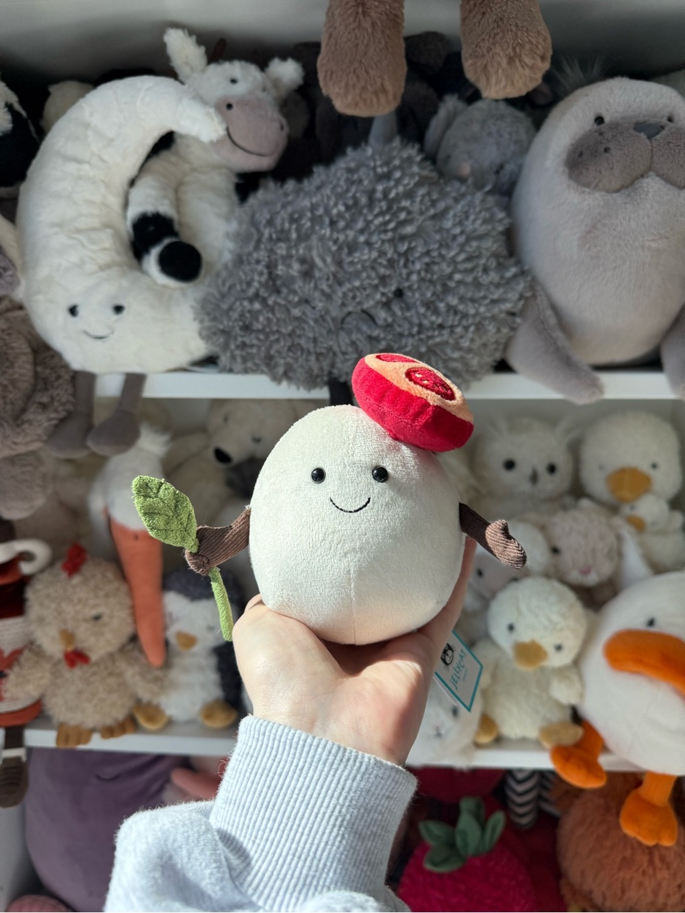 NWT Jellycat Mozzarella